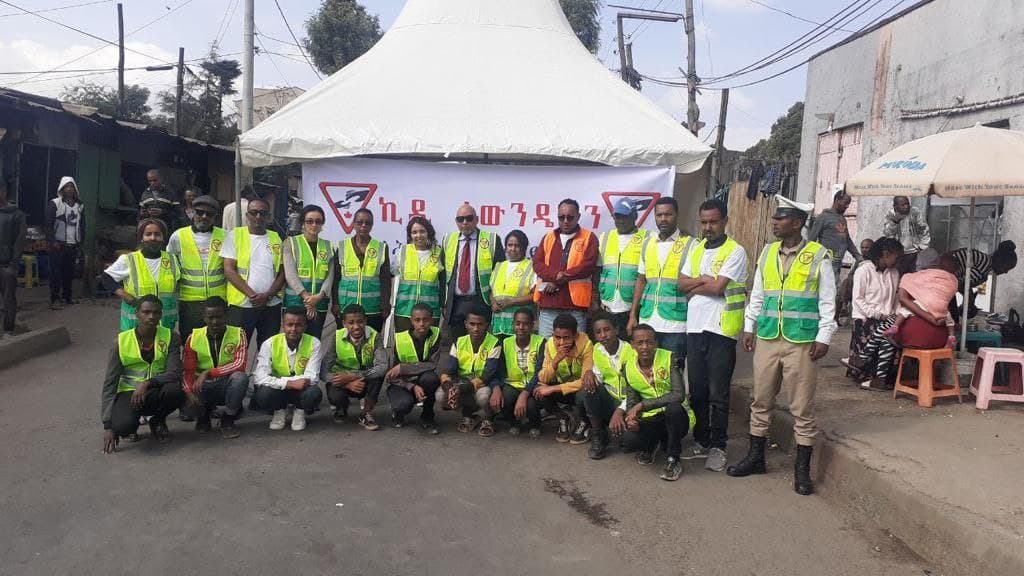 Road safety workshop for young drivers.